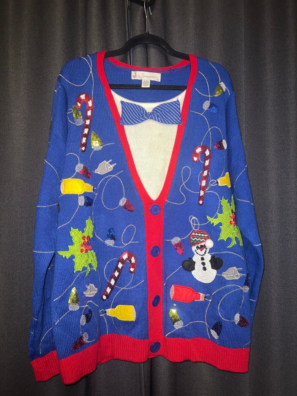 Ugly Christmas Sweater Xmas Size XL